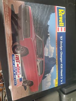 1967 Dodge Charger model brand new in the Box original packaging
