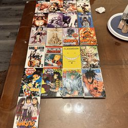 random assortment of manga 