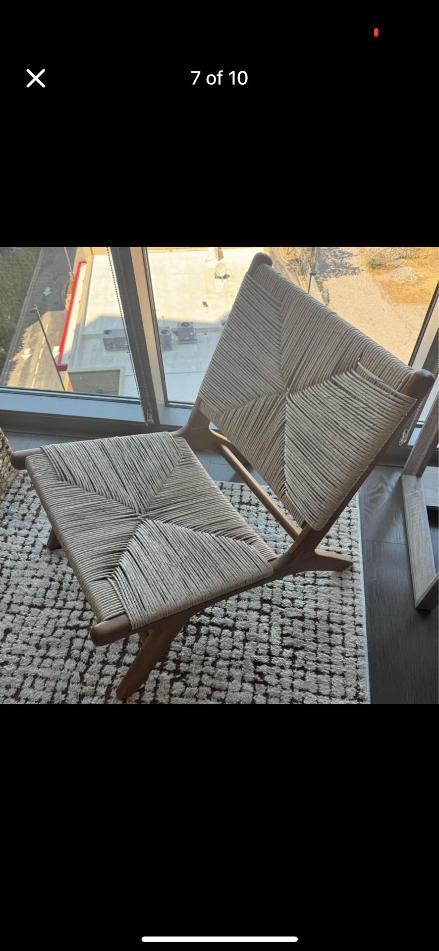 Outdoor Accent Chair