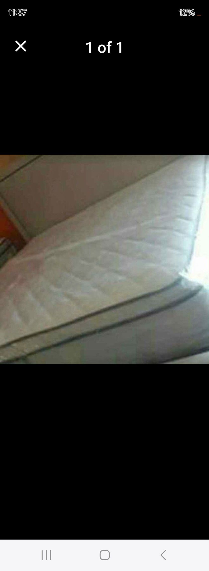 King size new thick pillow top bed can deliver