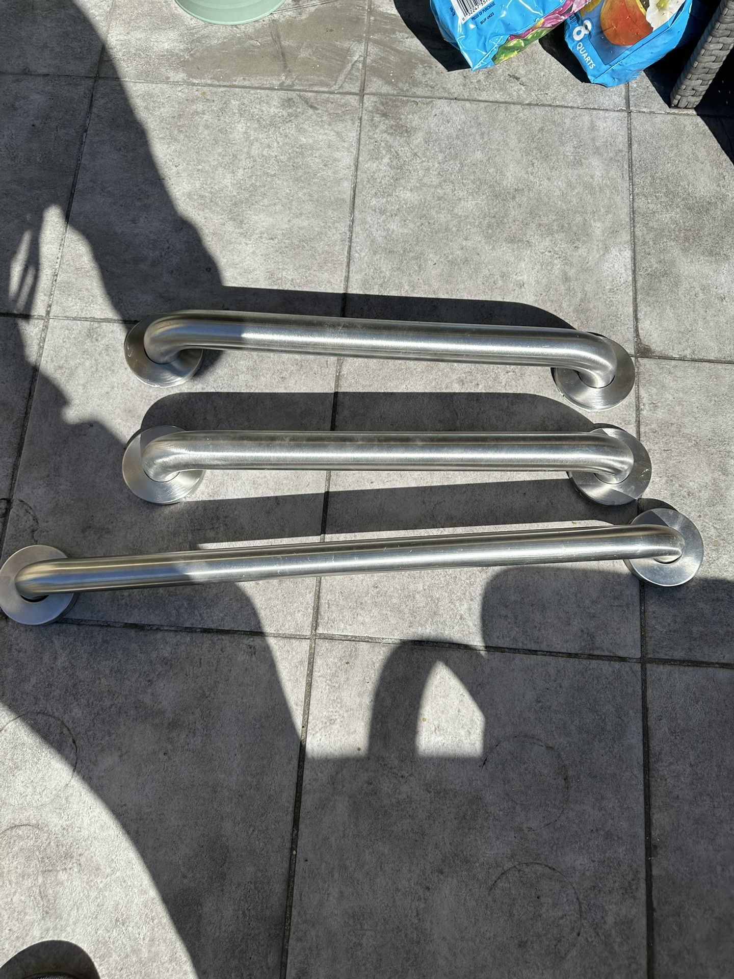 18” (2) and 24” ADA Handicap Bars Rails
