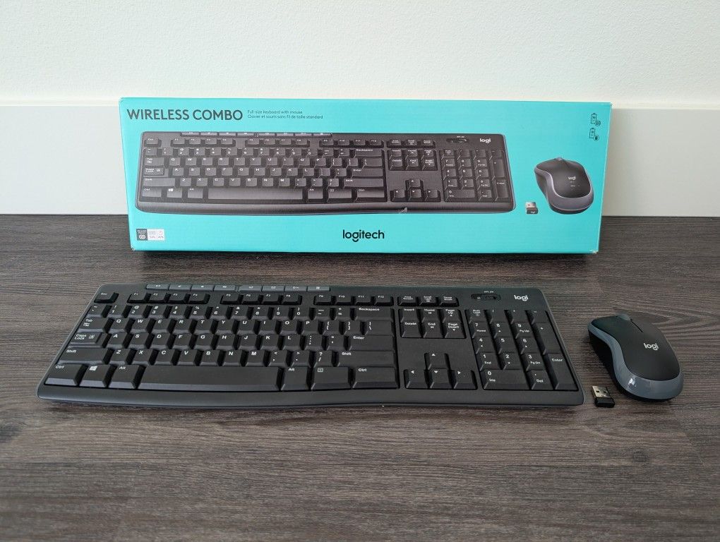Logitech Wireless Keyboard And Mouse Combo