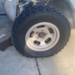 Vw Bug Rims And Tires With 5 Wide Adapters