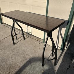 Bar Height Pub Style Table And Two Stools