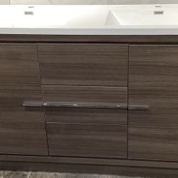 60” Double Sink Vanity
