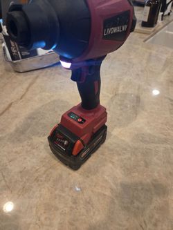 Cordless precision blower