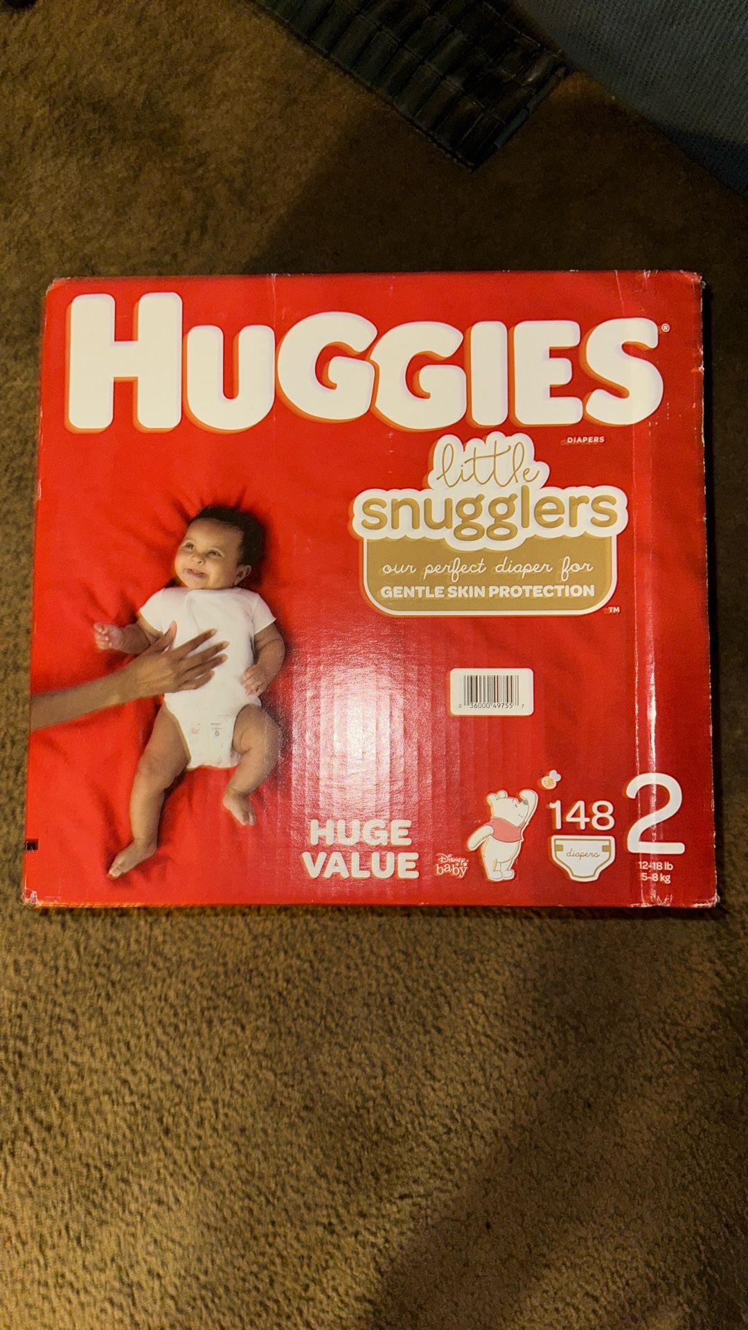Huggies Size 2 148 Count Baby Diapers