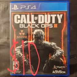 Call Of Duty Black Ops III PS4