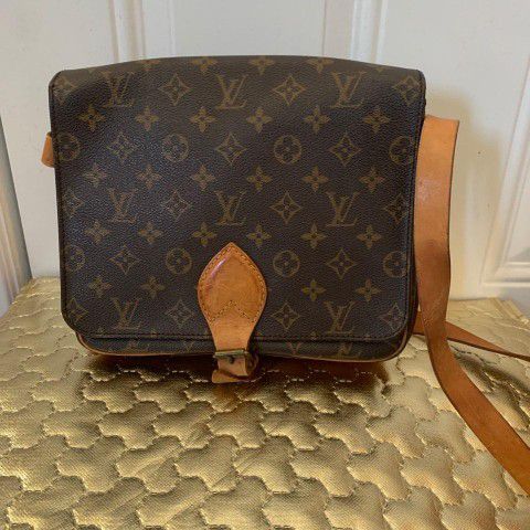 Vintage Louis Vuitton Upcycled Messinger Bag with Fringe for Sale in  Northlake, IL - OfferUp