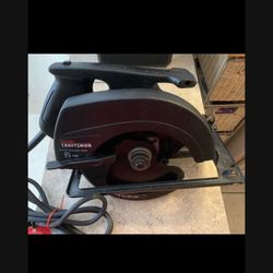 Craftsman 7 1/4” Circular Saw 2 Hp Model  21.  
