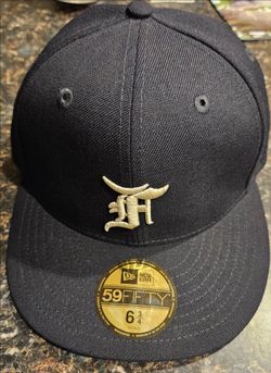 Pre-owned ESSENTIALS Fear of God x New Era FOG Logo Fitted Hat, Size 6 3/4