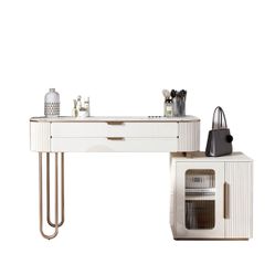 Brand new  Modern White Makeup Vanity Table