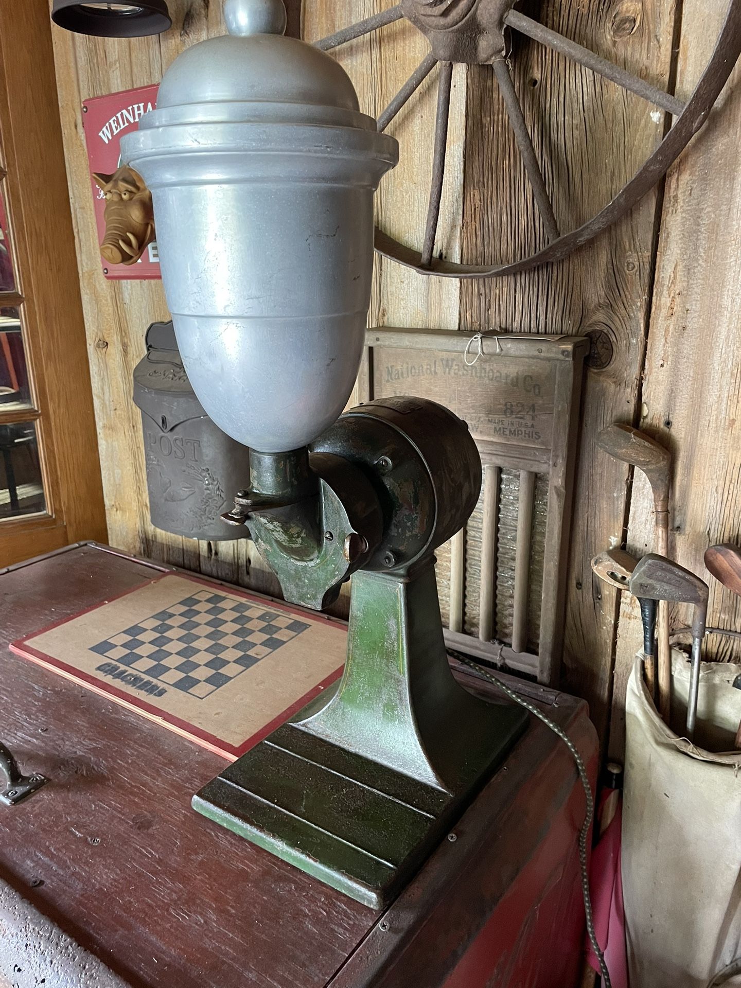 Vintage 1930’s Country Store Electric Coffee Grinder