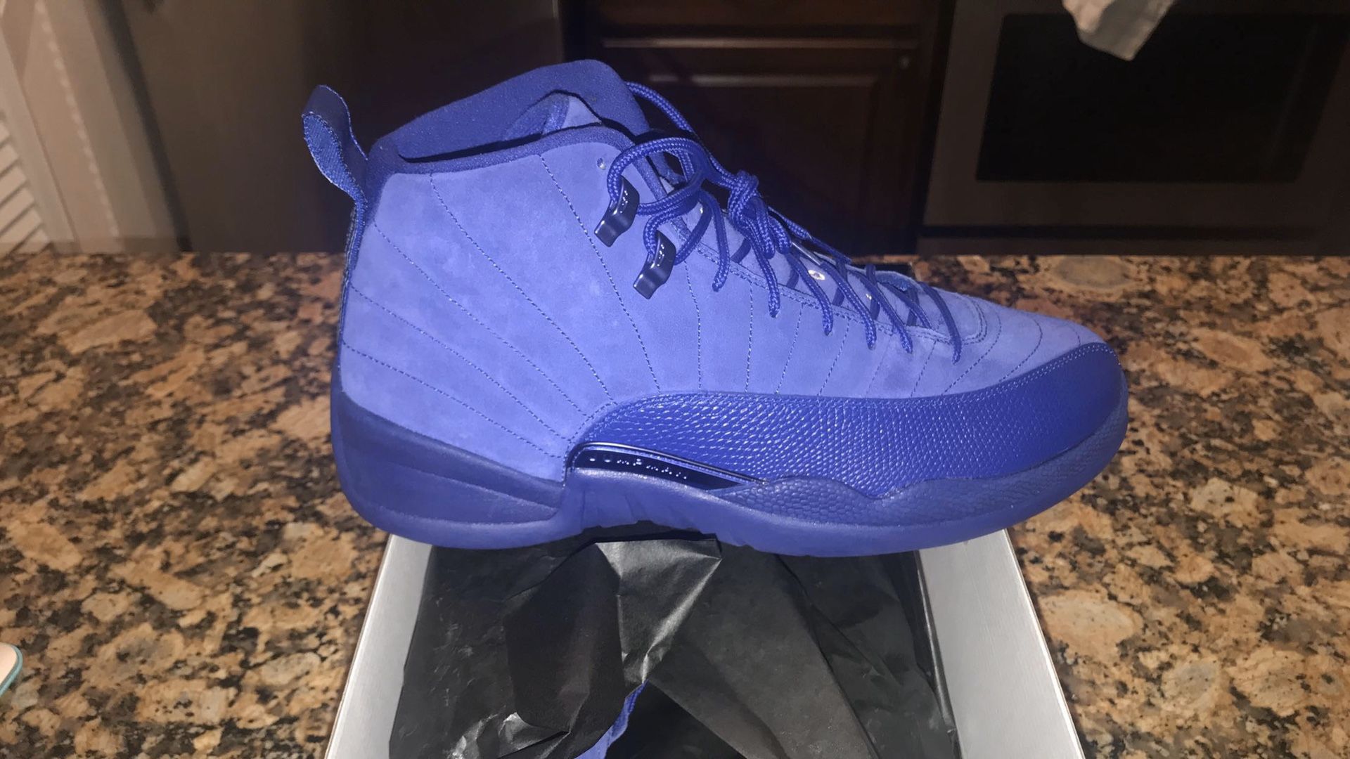 Air Jordan XII Deep Royal Blue Sz 12