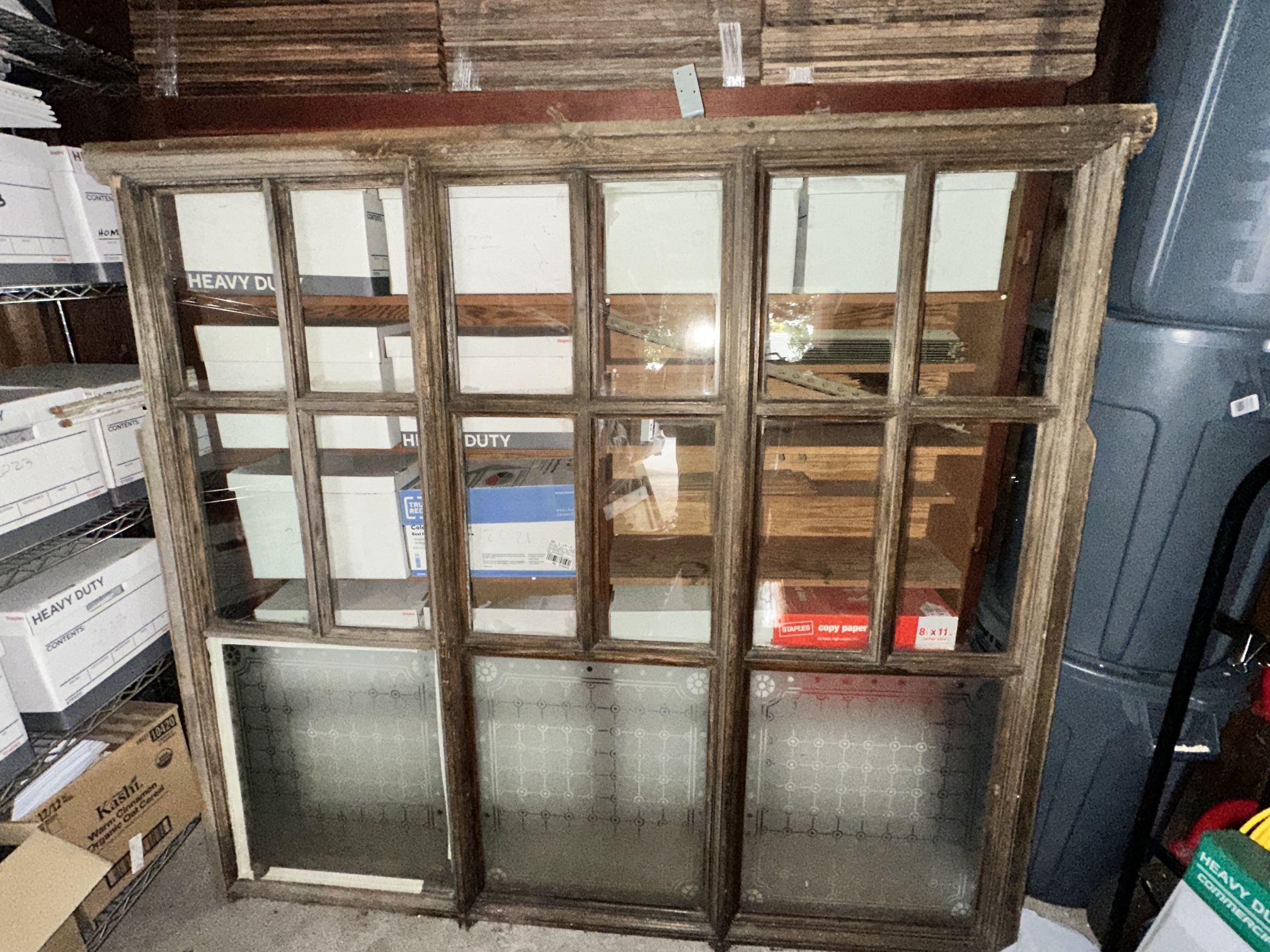 Wells Fargo original Window partition