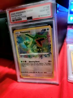 2020 Rayquaza vivid voltage psa 10