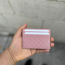 Gucci Card Holder Pink 