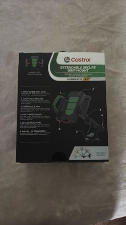 Castrol Extendable Secure Grip Phone Mount