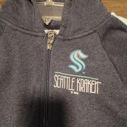 Women's Seattle Kraken Full Zip Hoodie.. Yes It's Available