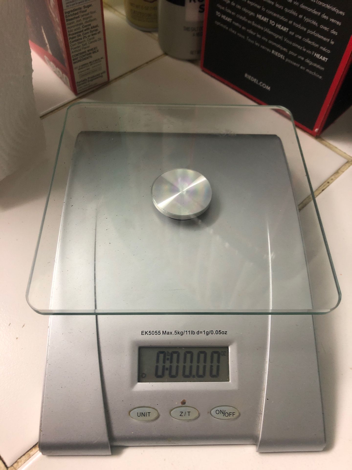 Grey Kitchen Scale