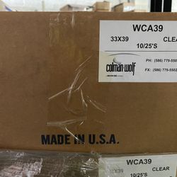 Clear 33gallon 33x39 Trash Liners