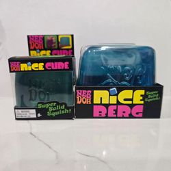 Nee Doh Nice Cube and Nice Berg Bundle