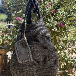 Raffia Tote Bag