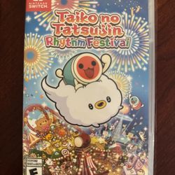 Taiko No Taitsujin Rhythm Festival Nintendo Switch NEW