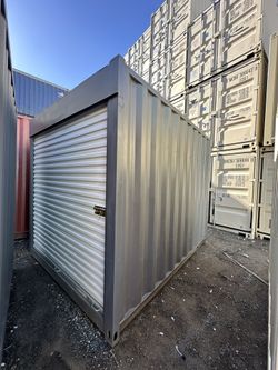 15ft Shipping Container w/ Roll-Up Door – Secure & Easy Access! 