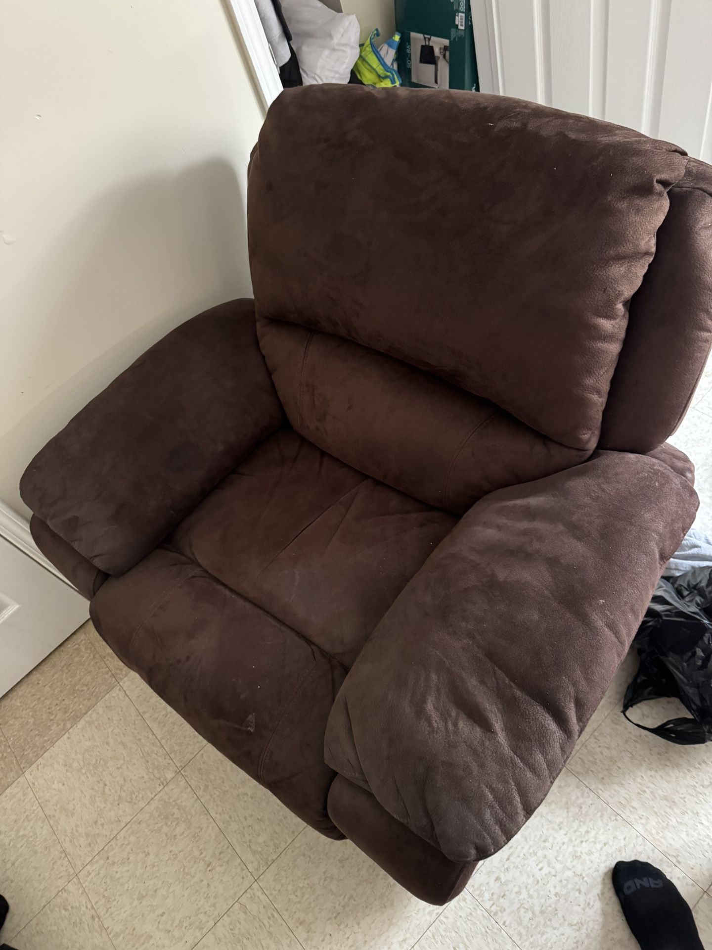 Ashley Recliner Pull Handle Chair Sofa Couch