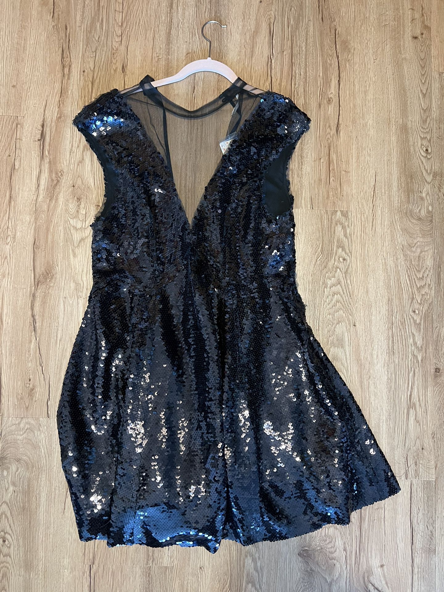 New!!! Free People Sequin Dress, Size Large 