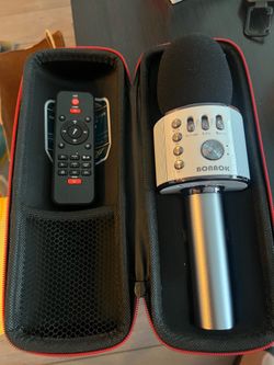 Wireless Karaoke Microphone with case