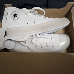 White Converse Size 9