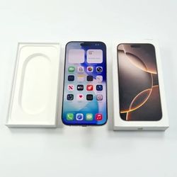 NEW APPLE IPHONE 16 PRO MAX 256GB UNLOCKED VERIZON AT&T T-MOBILE METRO