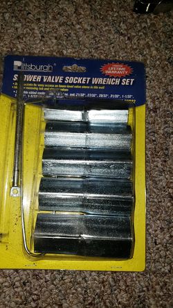Shower valve socket wrench