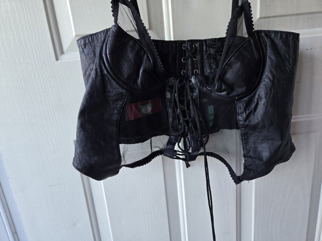 Vintage Goth Corset Top