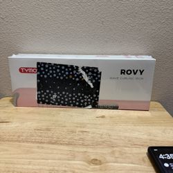 Curling Iron Hair Crimper Waver - TYMO ROVY Beach Waves Curling Wand, Ionic Deep Waver Hair Curler Tool with Ceramic 3 Barrel for Women, Dual Voltage,