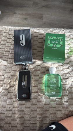 Afnan 9pm 150ml and rasasi Hawas tropical 100ml