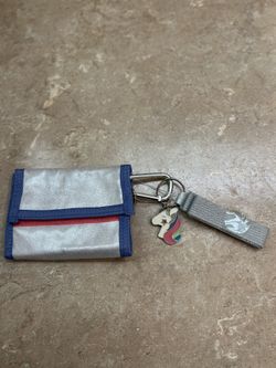 Girls Unicorn Wallet With Lanyard $5