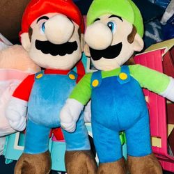 Mario & Luigi Backpacks (New) 