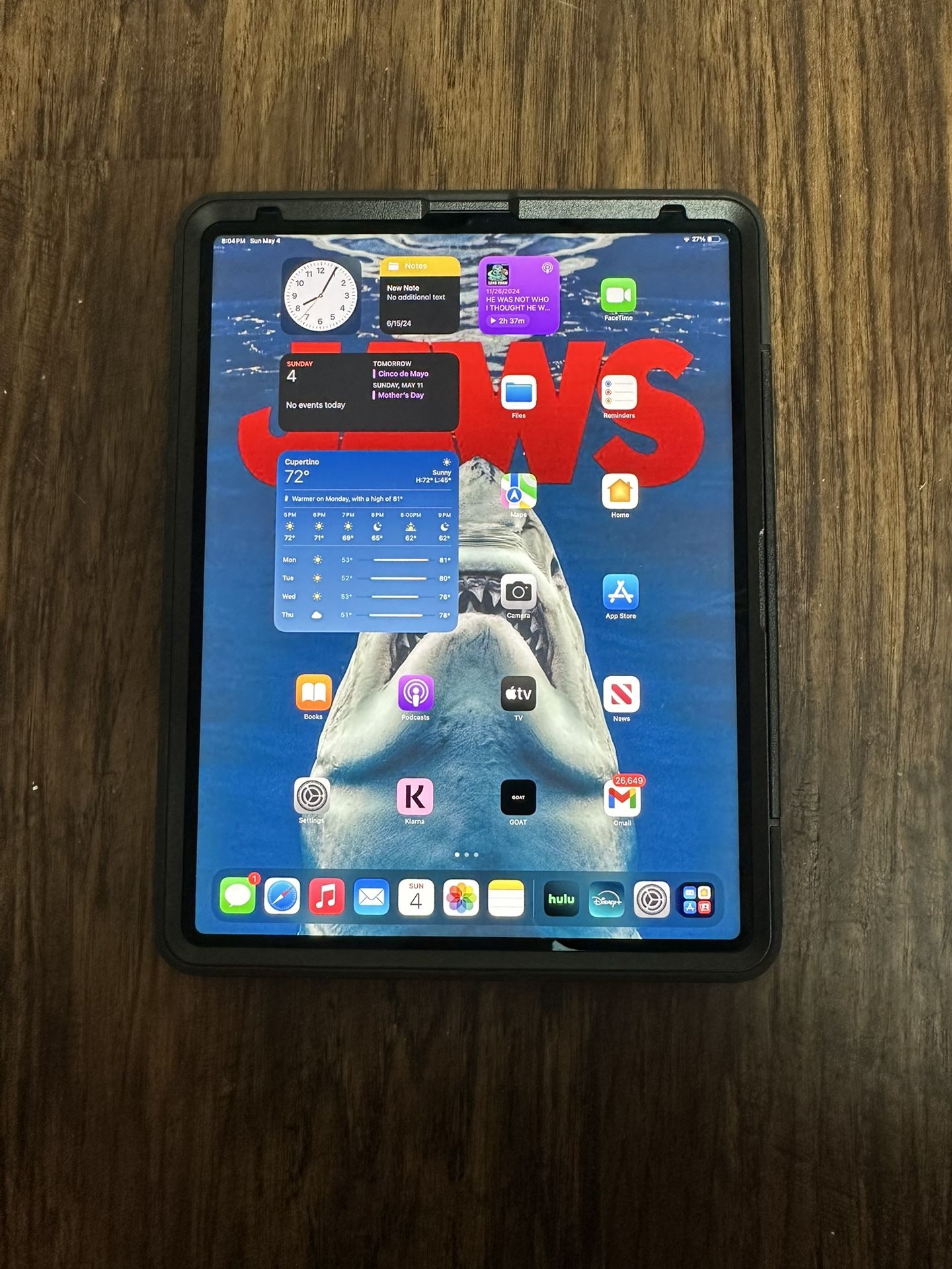 5th GEN, IPAD PRO 12.9 INCH, 256 GB