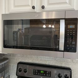 Whirlpool Over The Range Microwave 