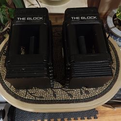 Powerblocks The Block 45lb Adjustable Dumbbells-