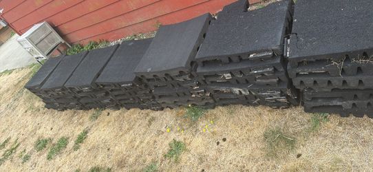 Rubber tiles