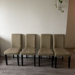 4 Dining chairs 