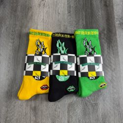 Chrome Matty Boy Socks  Sz L 9-13  $50
