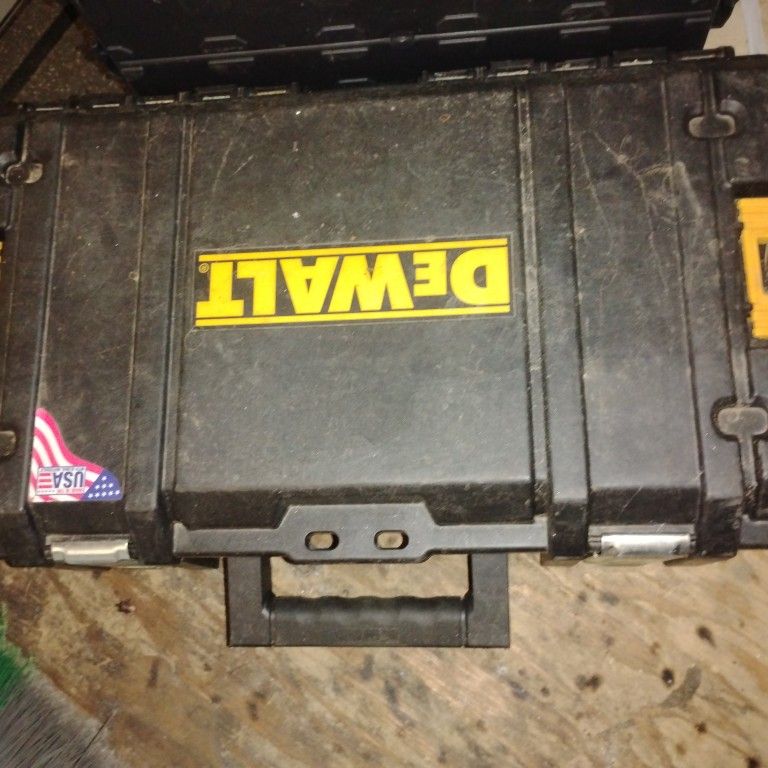 2  DeWalt Storage Containers 