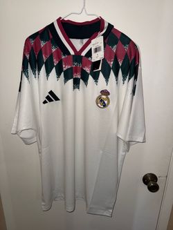 Unreleased Adidas Real Madrid 26-27 lifestyle soccer jersey