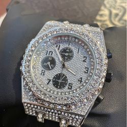 Brand New Luxury Watch and Cubic Zirconia Earrings Included (In Box)