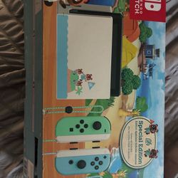 Nintendo switch 1 animal crossing edition